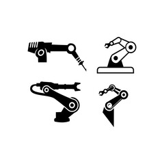 Robotic Arms Logo Designs