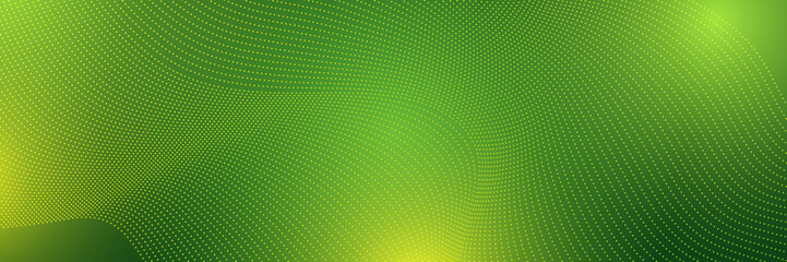 Green technology digital banner design. Design modern luxury futuristic technology background. Game tech wide banner vector illustration. Hi tech digital communication. Abstract tech background.