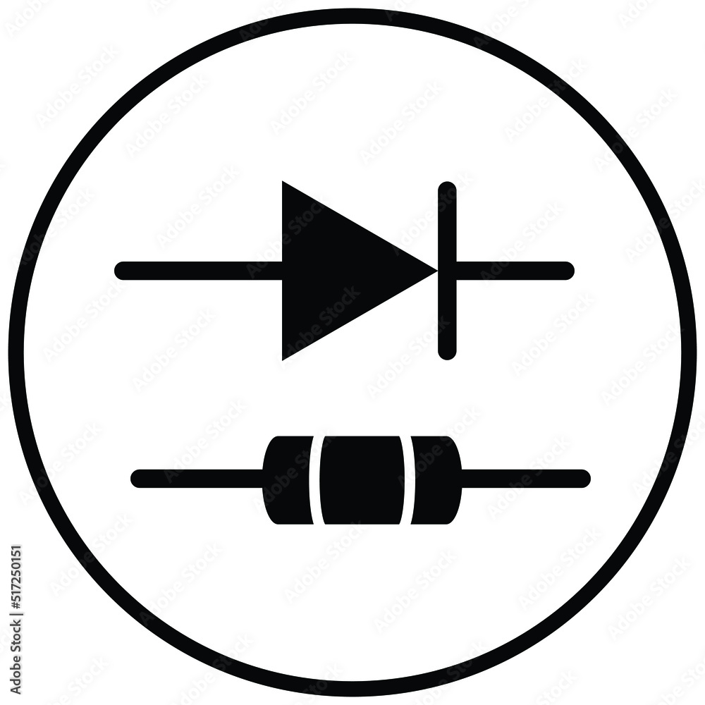 Poster diode icon style