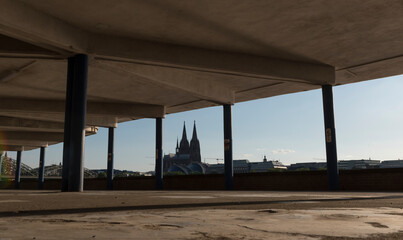 Blick auf den Kölner Dom 