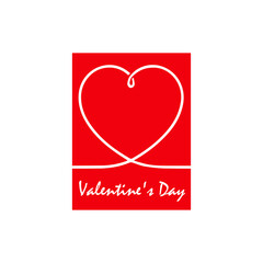 Heart illustration. Happy Valentine's Day. Modern calligraphy script love text. Vector illustration. Design for printing on shirts, posters, banners. nice print for t-shirt