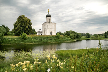 Church of the Intercession on the River Nerl. White Monuments of Vladimir and Suzdal.