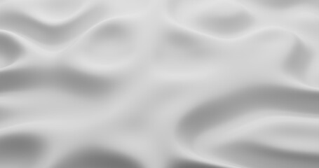 White cloth texture background. 3d rendering.	