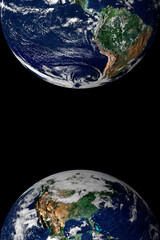 earth, North America, Central America, South America