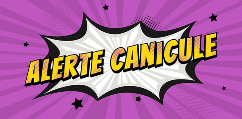 alerte canicule dechir violet