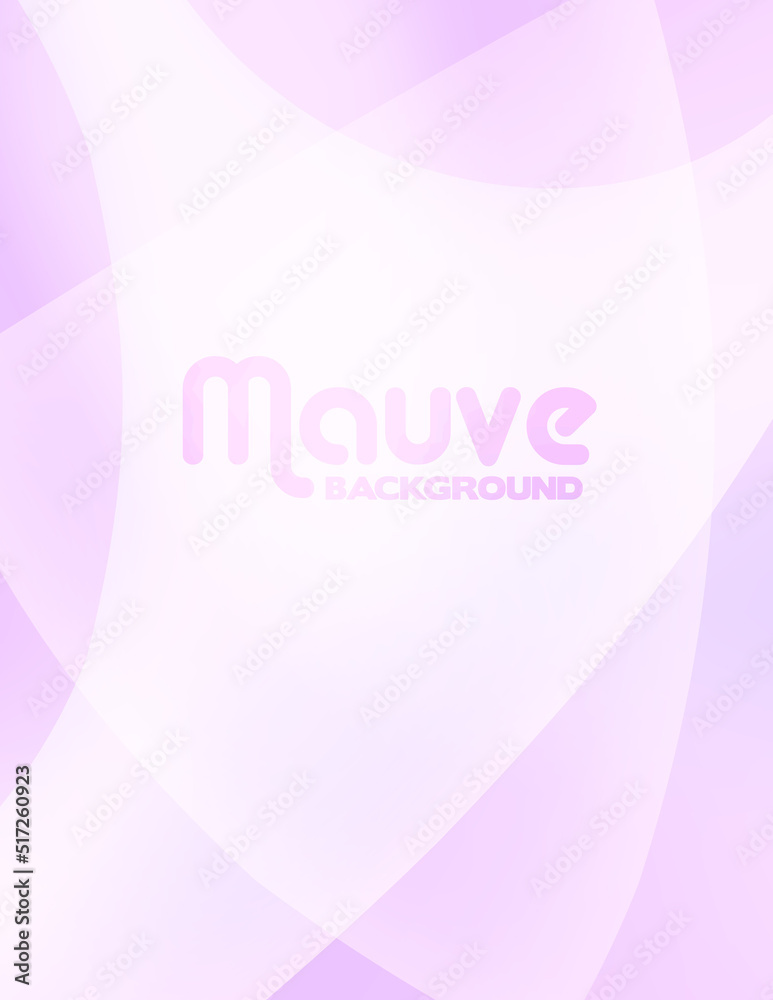 Poster Light mauve background. Minimal vector graphics