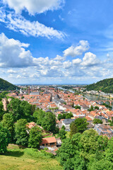 Fototapeta na wymiar Old historic town of Heidelberg in Germany