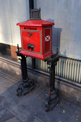 Mailbox for receiving letters and newspapers
