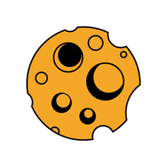 Fototapeta premium space outer meteorite