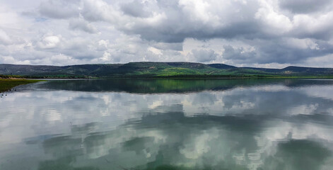 Lake in Valle de Guadalupe Mexico