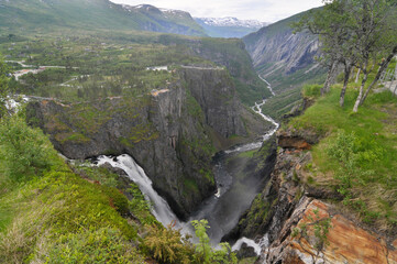 Vøringsfossen -  waterfall in Norway 