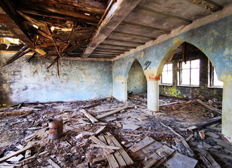 Insights into an old dilapidated villa;
