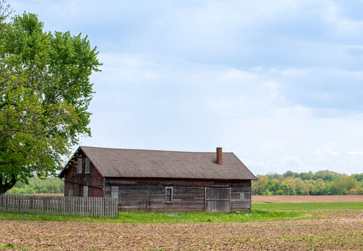 Old rustic barn in Michigan USA