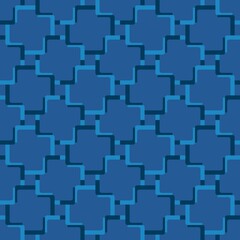 Simple abstract seamless pattern for decorating any surfaces and things.