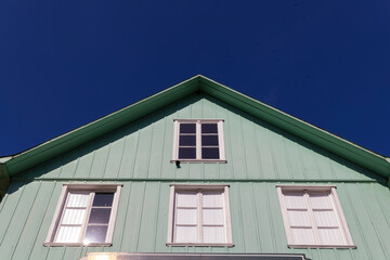 Architectural details of some typical residences in southern Brazil, Bento Gonçalves, RS, Brazil