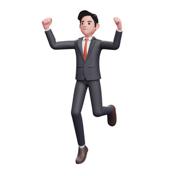 3d Illustration Of Businessman Standing With Number One. 3d Human Person  Character And White People Stock Photo, Picture and Royalty Free Image.  Image 51198693.