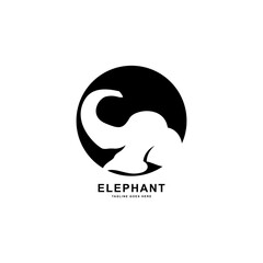 drawing elephant logo style design inspiration