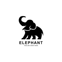 drawing elephant logo style design inspiration