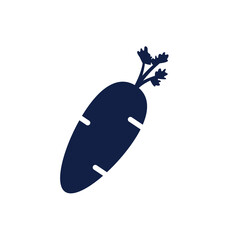 carrot glyph vegetable