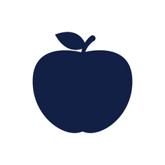 apple glyph fruit