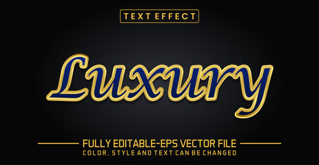 Editable Luxury text effect