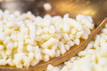 Close up of the Chinese seasoning chicken essence