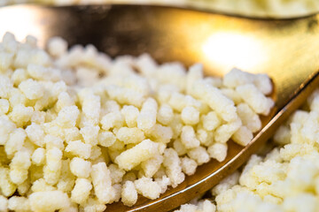 Close up of the Chinese seasoning chicken essence