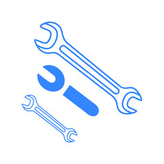 Bolt nut or renovation icon