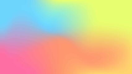Rainbow gradient background. Abstract blur texture. Vector illustration.