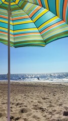 umbrellas on the beach