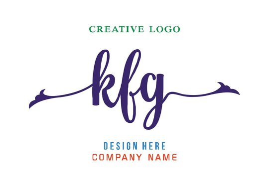 KFG lettering, perfect for company logos, offices, campuses, schools, religious education