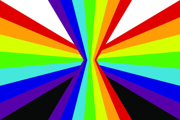 Fototapeta premium Pride month. LGBTQ symbol background. Colorful rainbow wallpaper. Pride LGBTQ+ flag. Rainbow striped background.