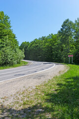 Roads for the movement of vehicles with various types of coatings-hard and unpaved roadways.