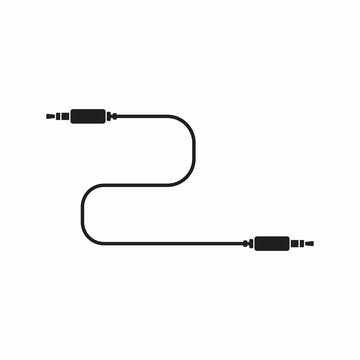 recommend clip art: Audio Cable Icon, Plug Wire Art Illustration