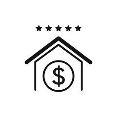 Bank rating icon