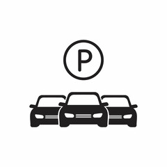 Parking area service icon