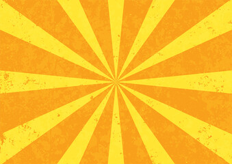 Fototapeta premium Sunburst with grunge texture background