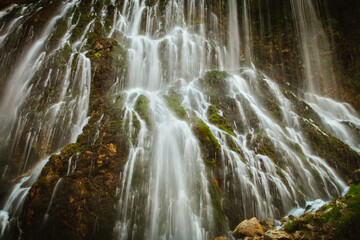 Kapuzbasi waterfall in the mountains /Kayseri/Turkey