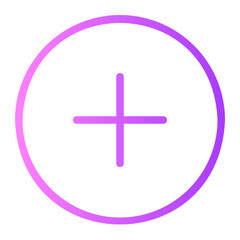 Obraz premium hospital gradient icon