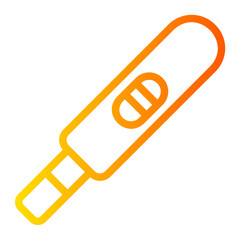 pregnancy test gradient icon