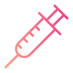 syringe gradient icon