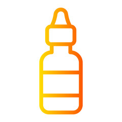 Obraz premium eye dropper gradient icon