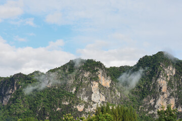 view from the top of the mountain