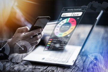 Budget Planning Fintech App. Money Tracker