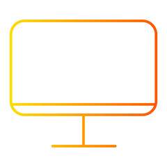 computer gradient icon