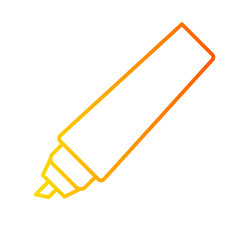 highlighter gradient icon