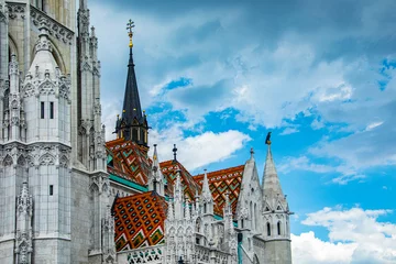 Foto op Aluminium Budapest, Hungary, Church, Cathedral, Matthias,  © Charles