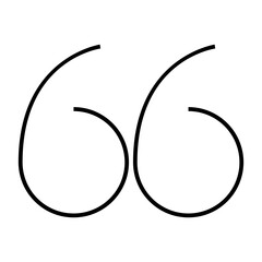 quotation line icon