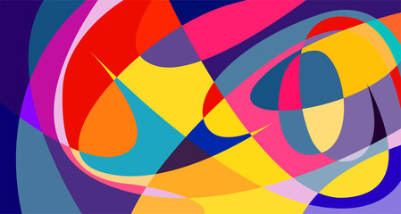 Abstract liquid shape. Fluid geometric design. Isolated gradient waves with geometric lines, dots, batik Indonesia pattern. Vector illustration.