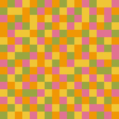 Pixel pattern colorful. Old game texture for walls. Game pixel texture colorful.